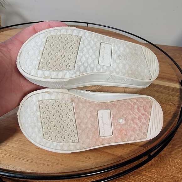 Garanimals Tan Canvas Loafers Slip on Sneakers Size 6 - Picture 12 of 16